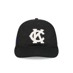 Kansas City Monarchs Navy Merino & Cashmere Moon Retro Crown 9FIFTY Adjustable Hat