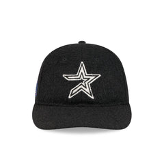 Houston Astros Navy Merino & Cashmere Moon Retro Crown 9FIFTY Adjustable Hat