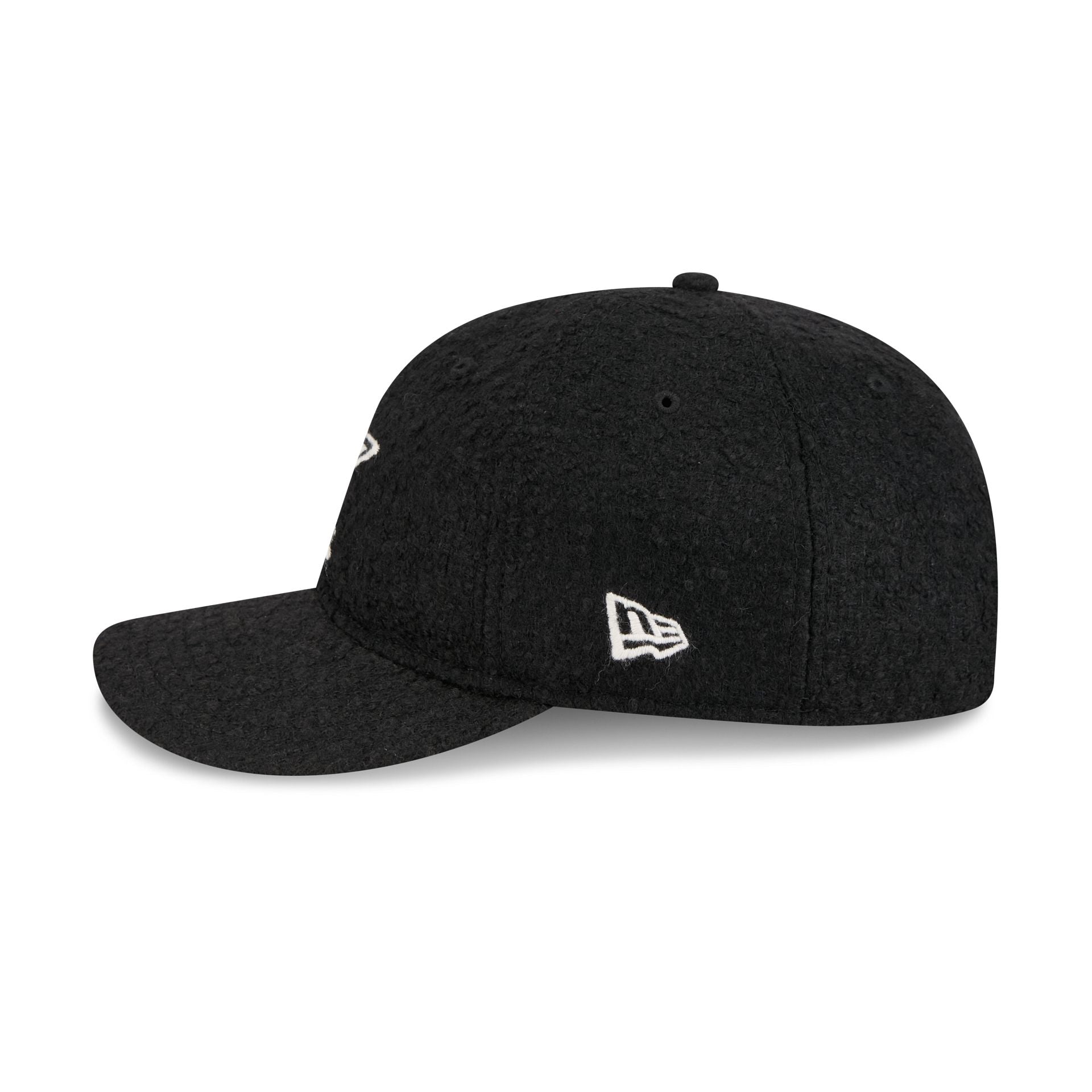 Houston Astros Navy Merino & Cashmere Moon Retro Crown 9FIFTY Adjustable Hat