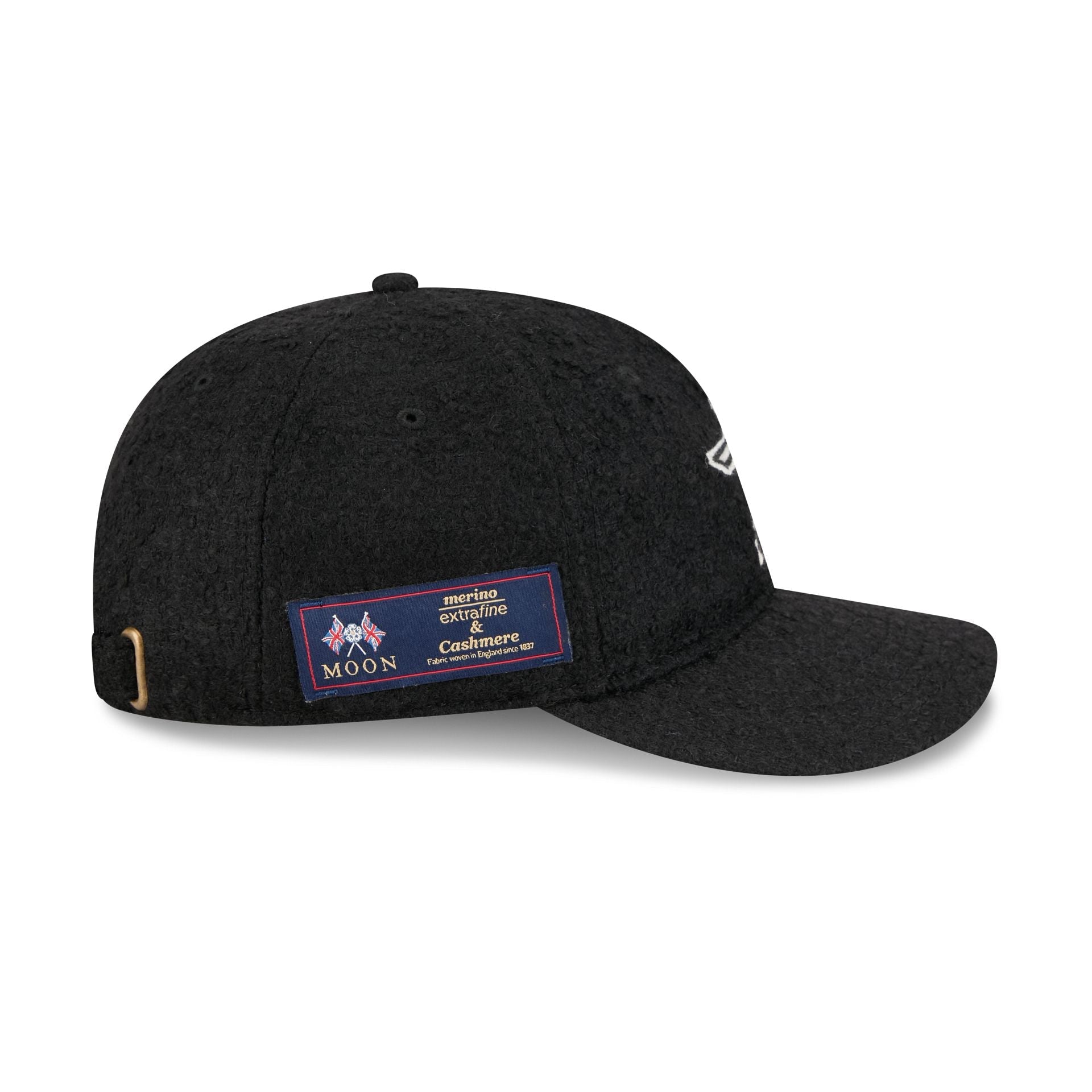 Houston Astros Navy Merino & Cashmere Moon Retro Crown 9FIFTY Adjustable Hat