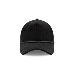 New Era Cap Corduroy Black 9FORTY A-Frame Trucker Hat