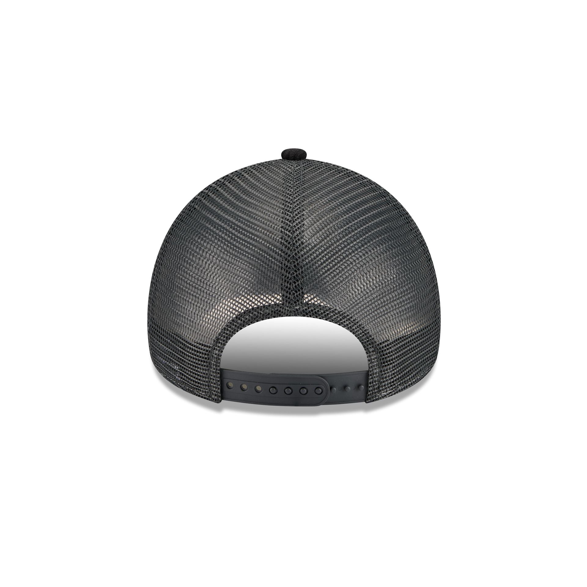 New Era Cap Corduroy Black 9FORTY A-Frame Trucker Hat