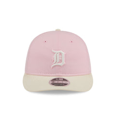 Detroit Tigers Light Pink Retro Crown 9FIFTY Snapback Hat