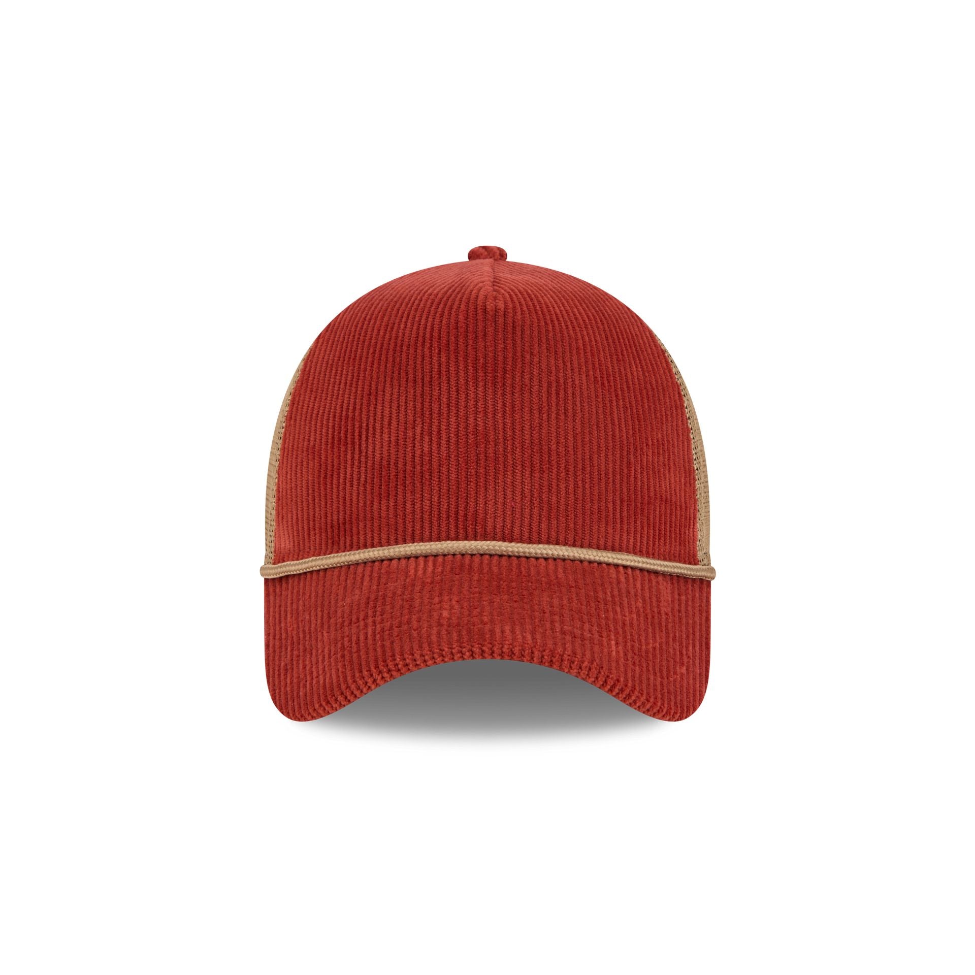 New Era Cap Corduroy Red 9FORTY A-Frame Trucker Hat