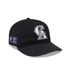 Los Angeles Angels Navy Merino & Cashmere Moon Retro Crown 9FIFTY Adjustable Hat