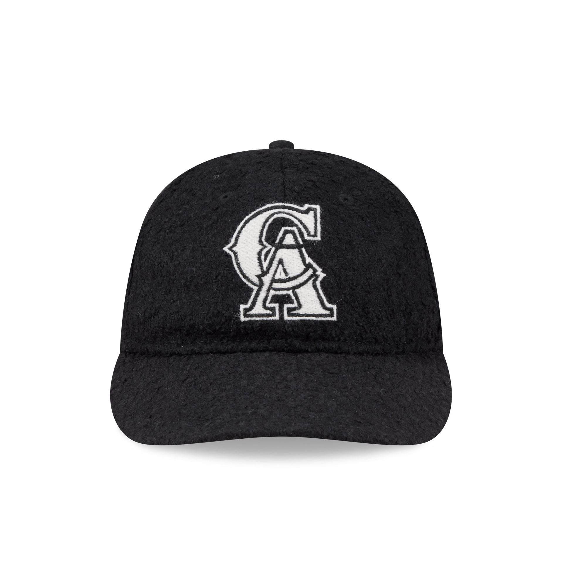 Los Angeles Angels Navy Merino & Cashmere Moon Retro Crown 9FIFTY Adjustable Hat