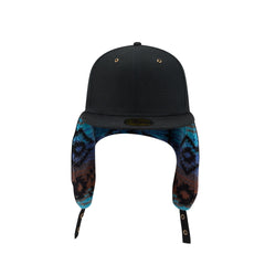 New Era Cap Canvas Black Dog Ear 59FIFTY Fitted Hat