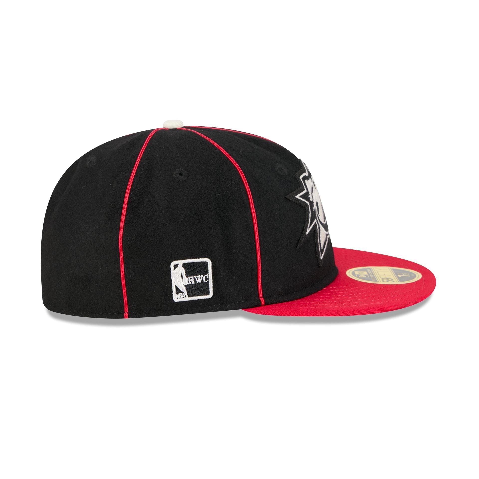 Philadelphia 76ers Felt Logo Retro Crown 59FIFTY Fitted Hat