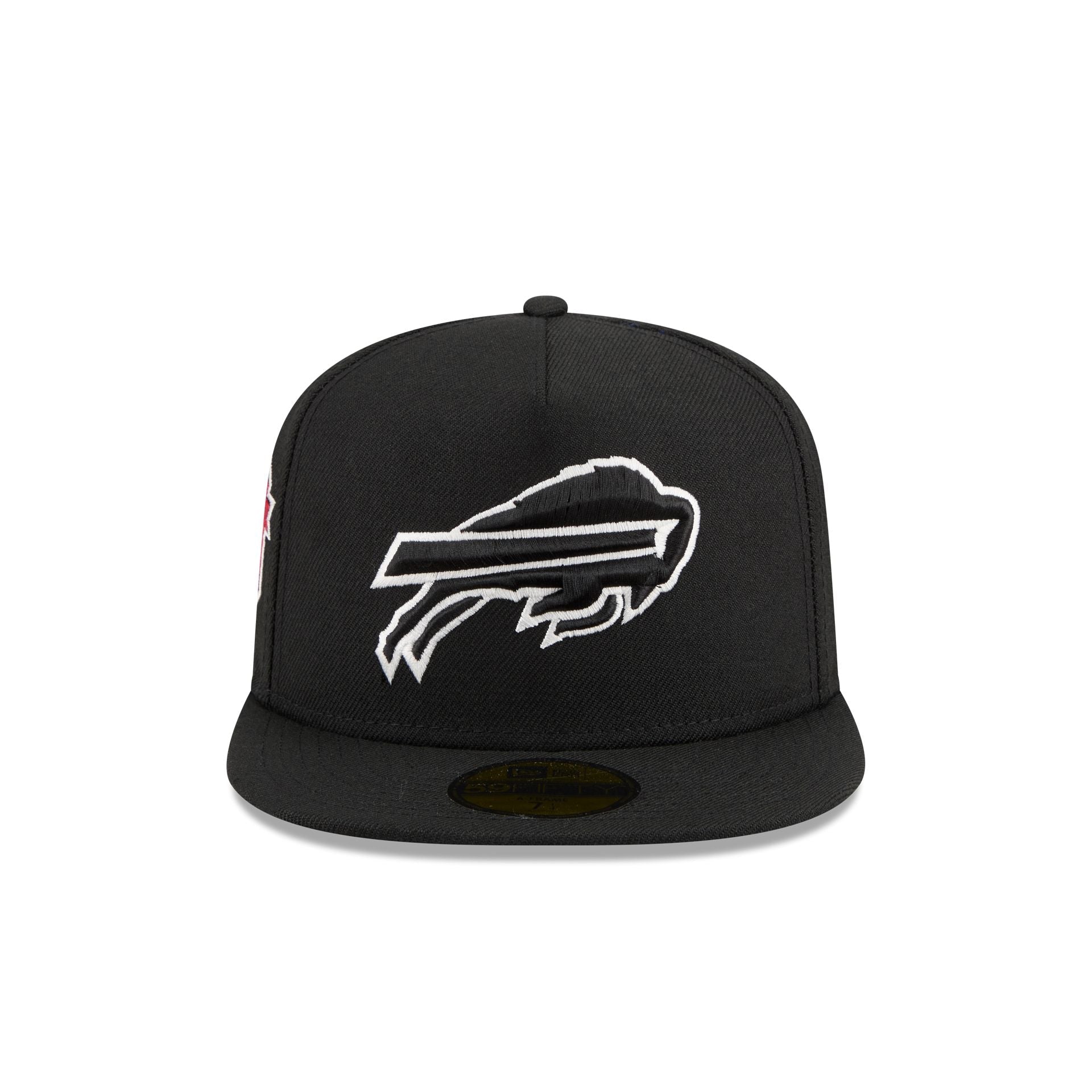 Just Caps Chiseled Logo Buffalo Bills 59FIFTY A-Frame Fitted Hat