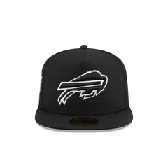 Just Caps Chiseled Logo Buffalo Bills 59FIFTY A-Frame Fitted Hat