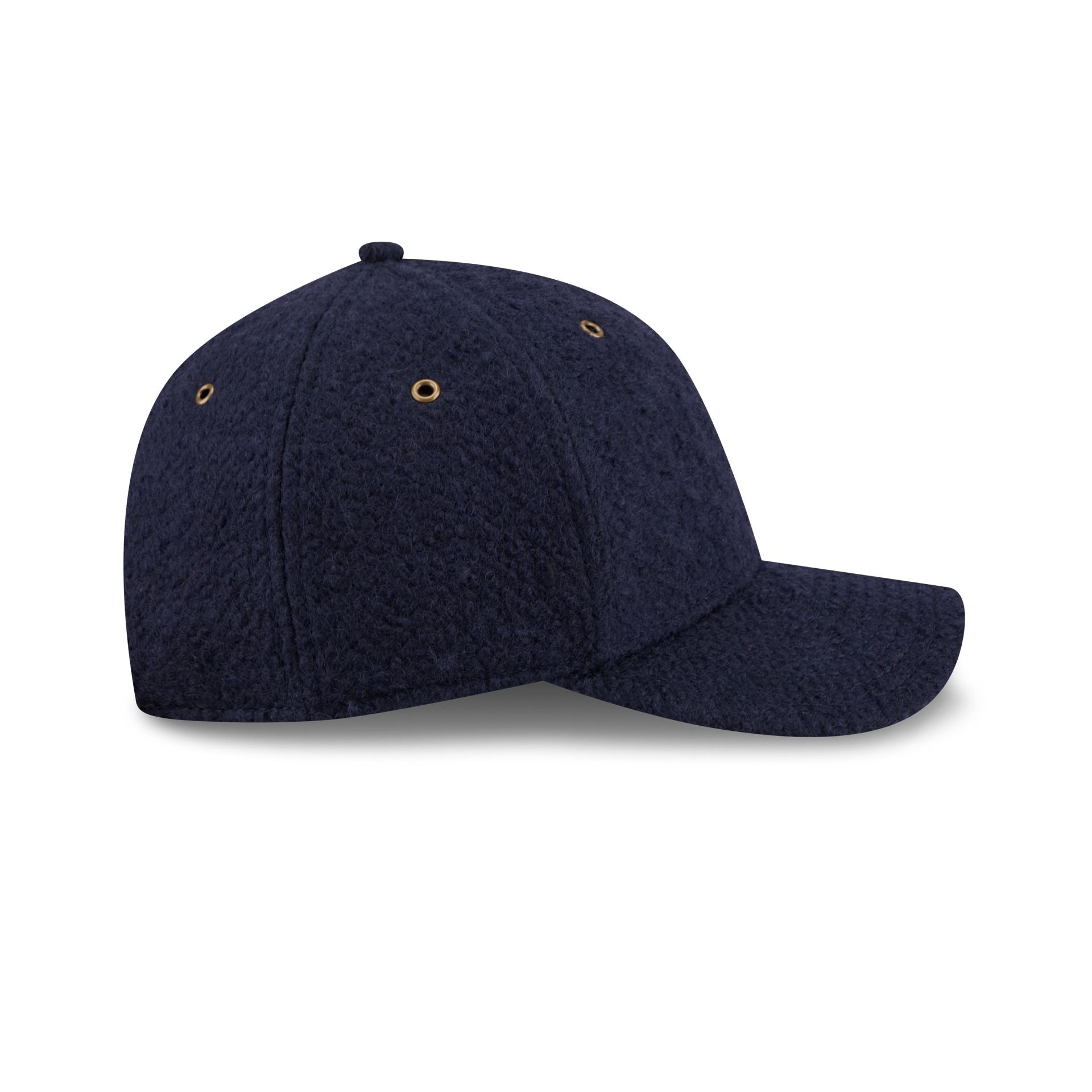 New Era Cap Brushed Wool Navy 9FORTY M-Crown Adjustable Hat