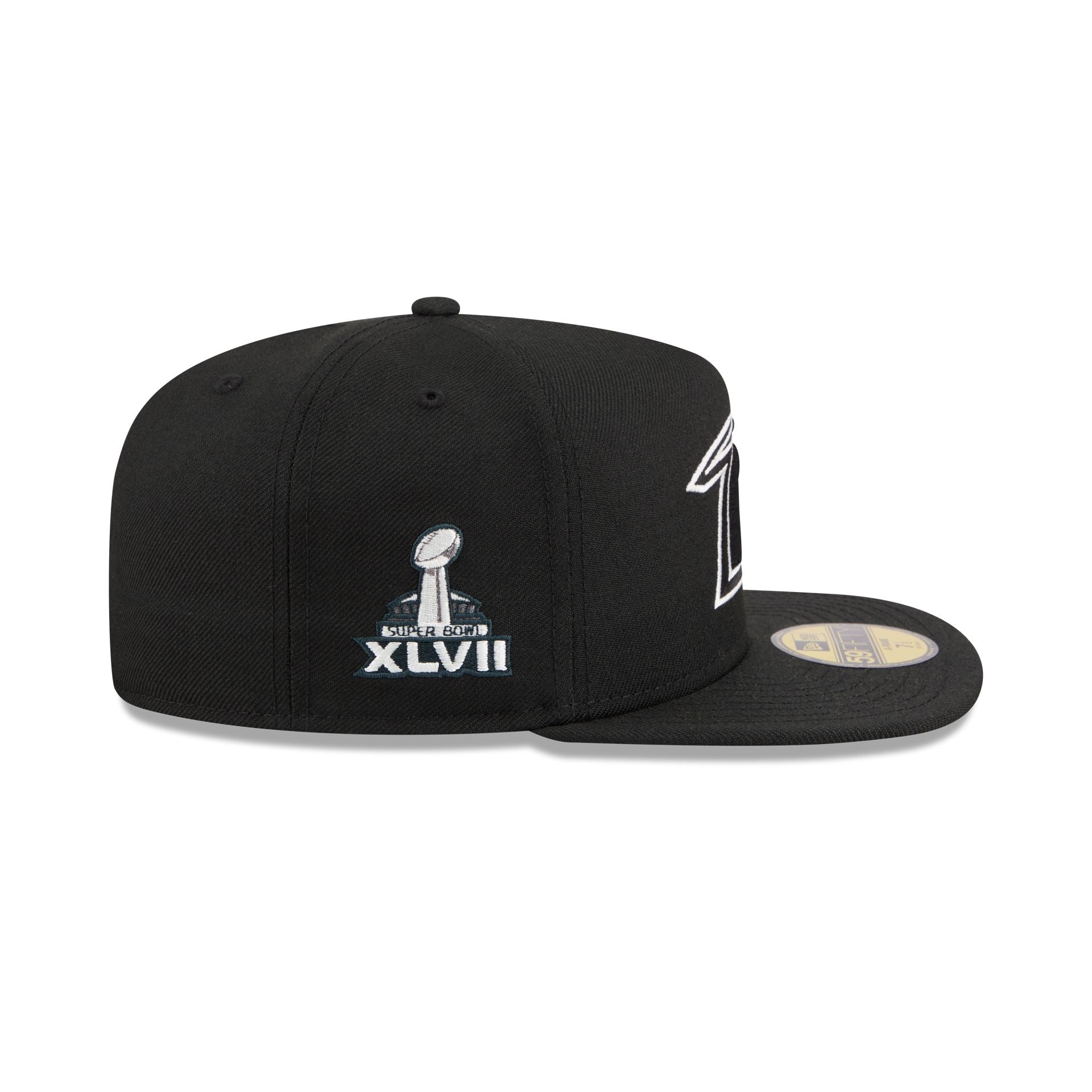 Just Caps Chiseled Logo Baltimore Ravens 59FIFTY A-Frame Fitted Hat