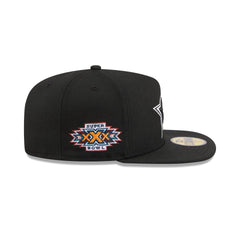 Just Caps Chiseled Logo Dallas Cowboys 59FIFTY A-Frame Fitted Hat