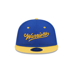 Golden State Warriors Chainstitch Script Retro Crown 9FIFTY Snapback Hat