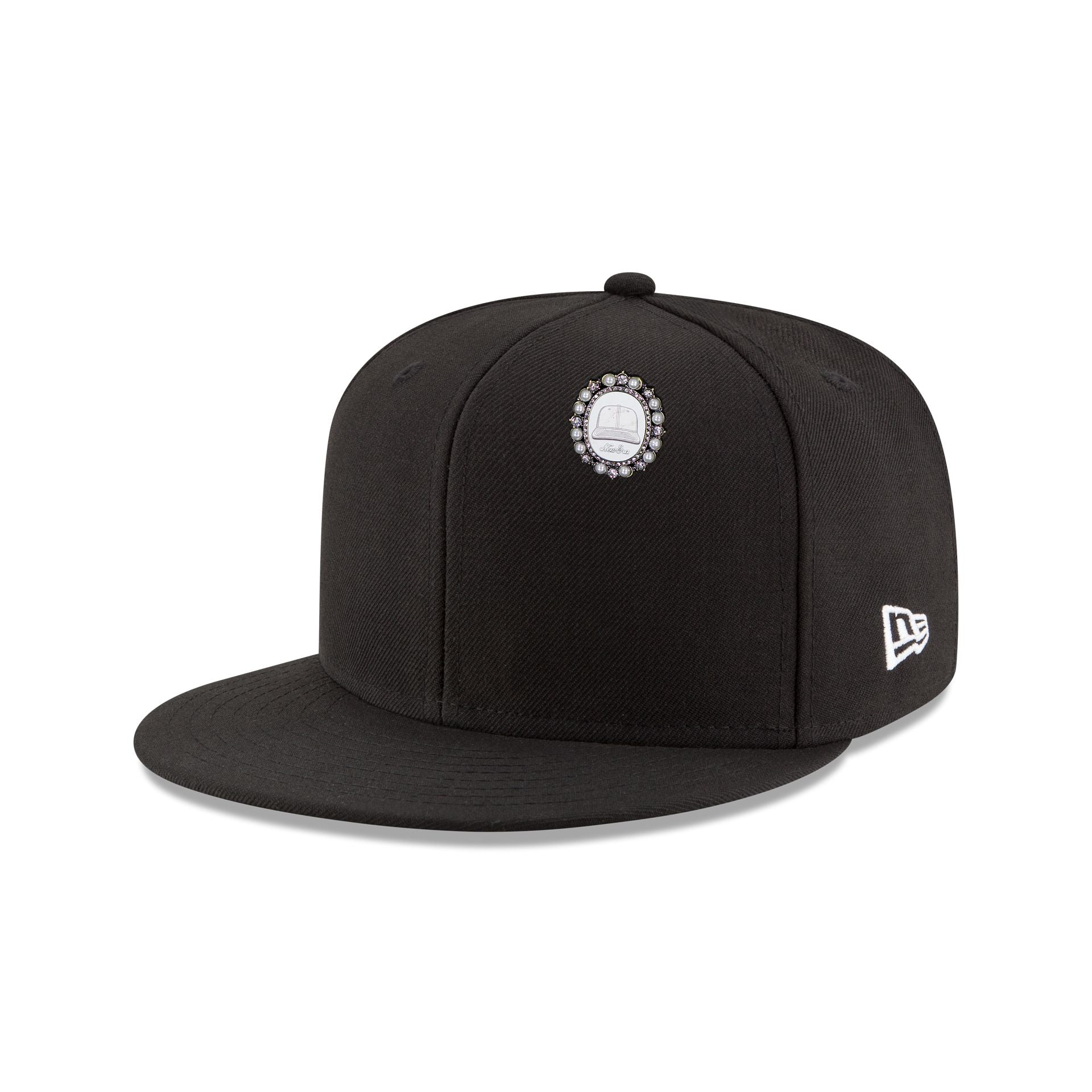 New Era Cap Pearl Brooch Pin