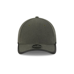 New Era Cap Black Platinum Tier Melton Wool Gray 9FORTY M-Crown Adjustable Hat