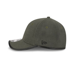 New Era Cap Black Platinum Tier Melton Wool Gray 9FORTY M-Crown Adjustable Hat