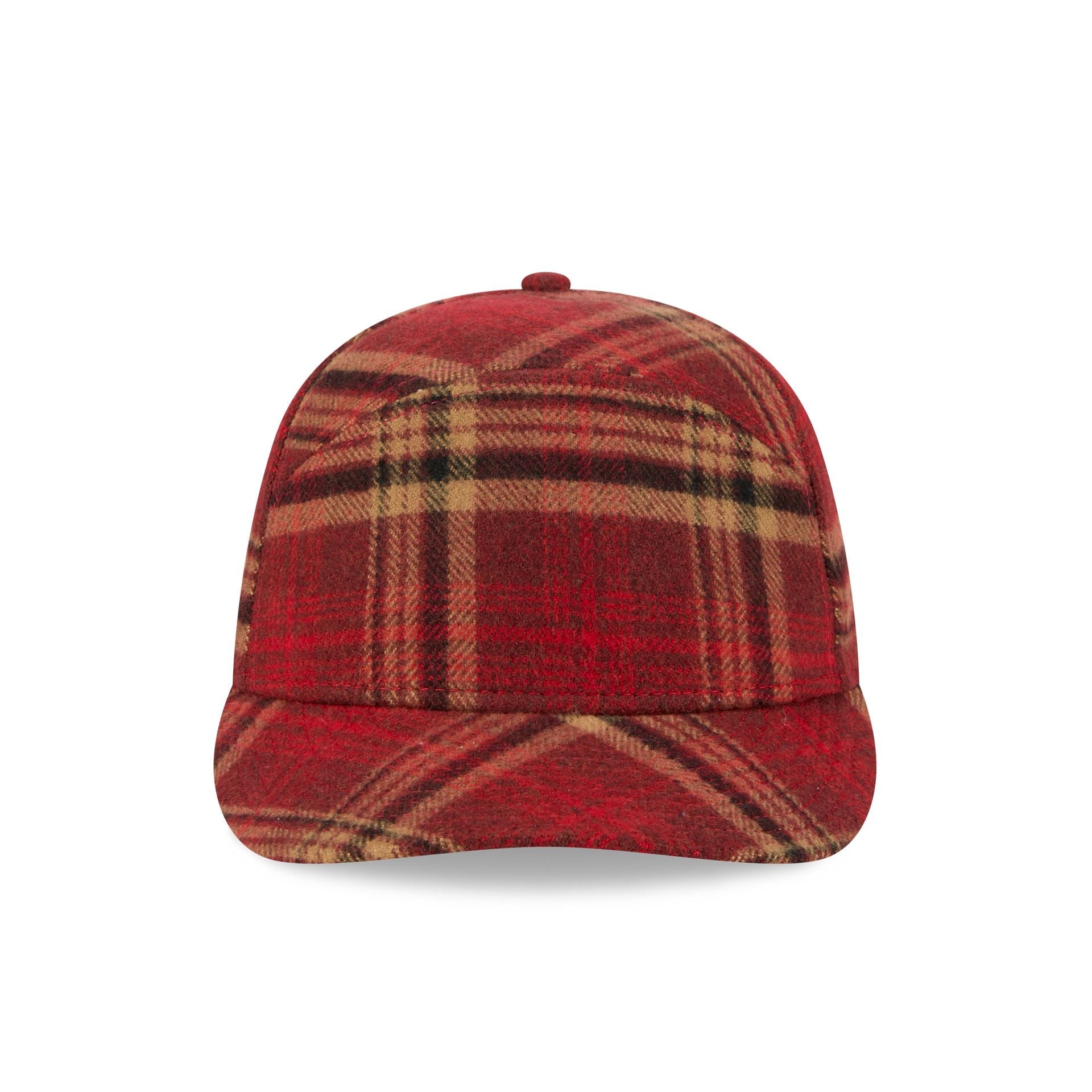 New Era Cap Silver Tier Wool Plaid Split Panel 59FIFTY Fitted Hat