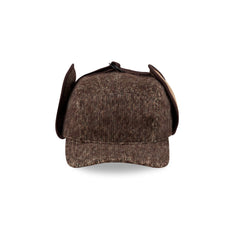 New Era Cap Silver Tier Melton Wool Dog Ear Camper Hat