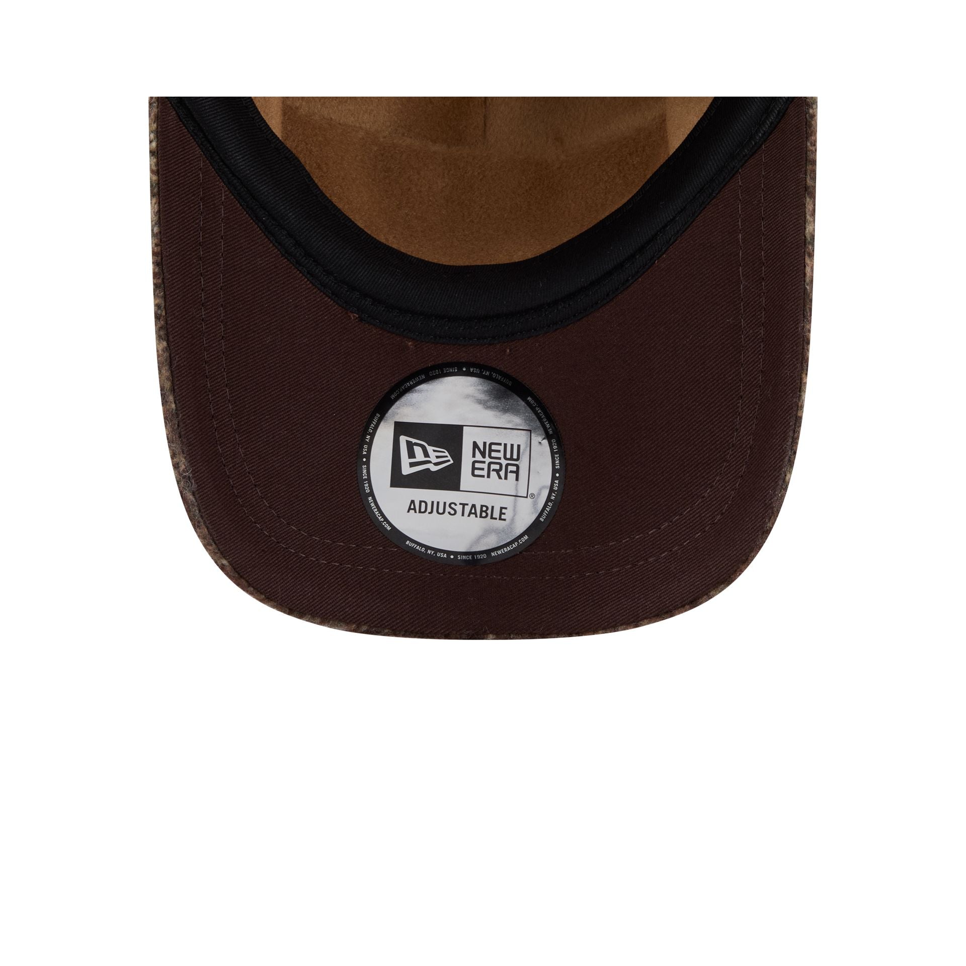 New Era Cap Silver Tier Melton Wool Dog Ear Camper Hat
