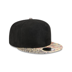 New Era Cap Gold Tier Multi-Pattern Black 9FIFTY Adjustable Hat