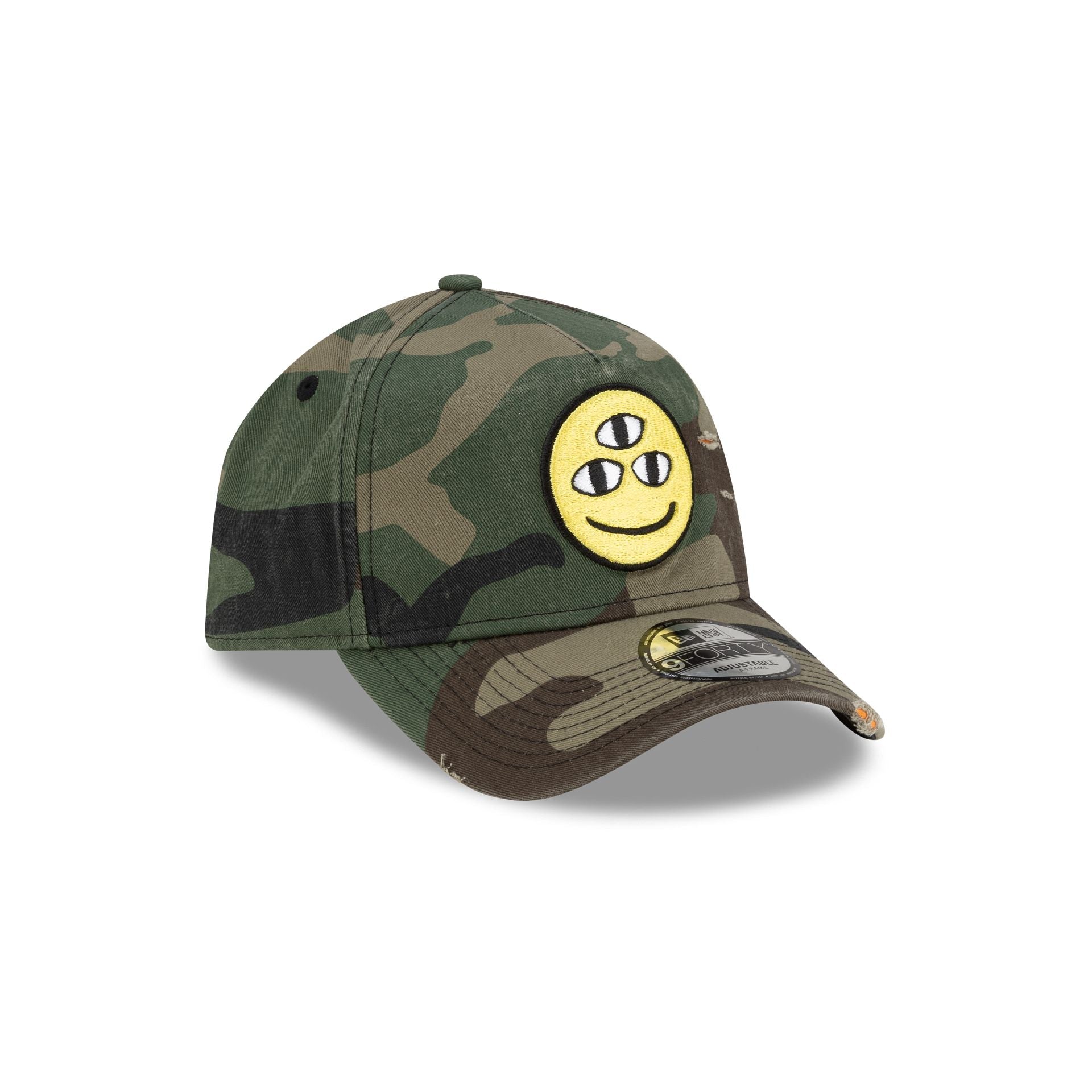 DISHIN�� Camo 9FORTY A-Frame Snapback Hat