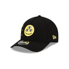 DISHIN�� Black 9FORTY M-Crown A-Frame Snapback Hat
