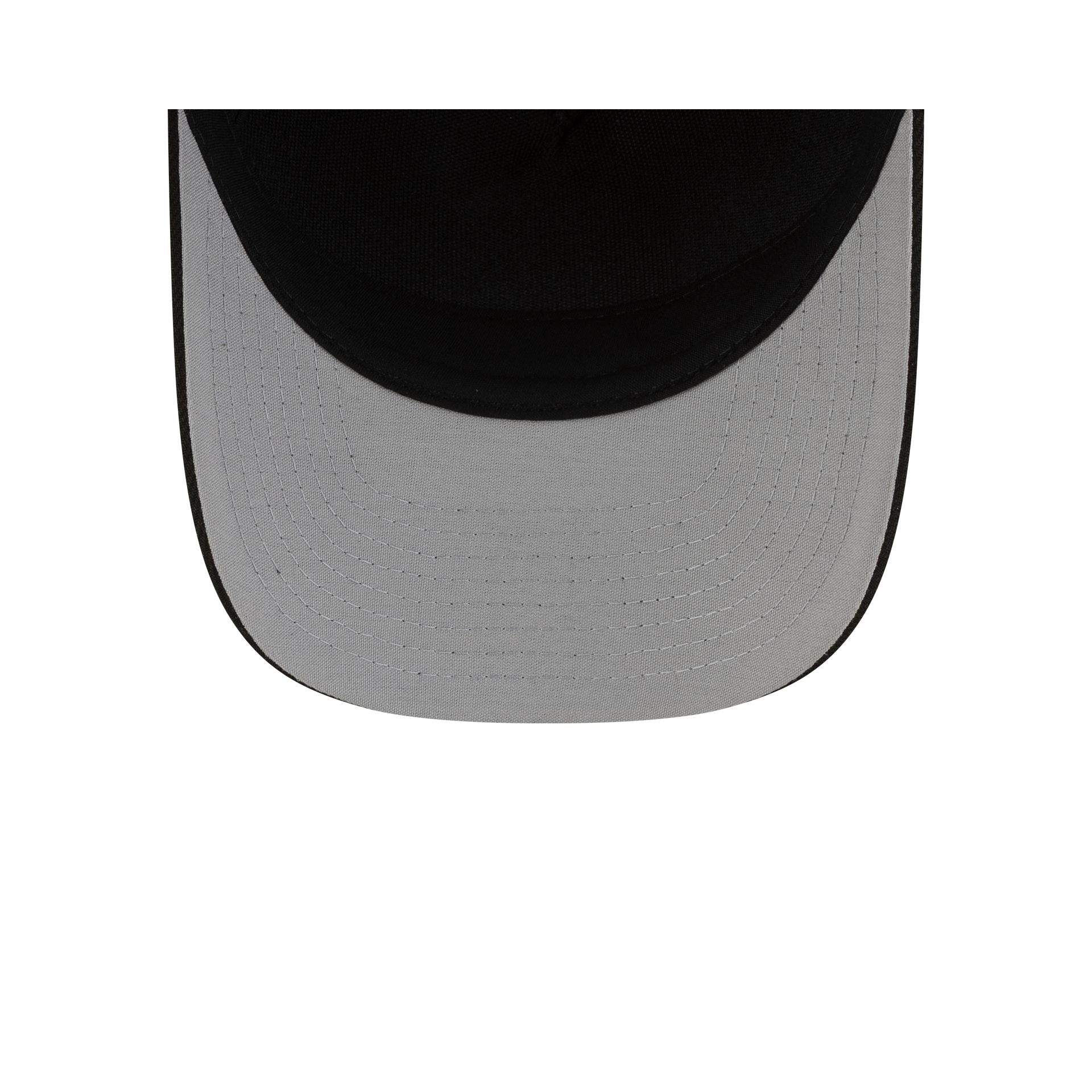 DISHIN�� Black 9FORTY M-Crown A-Frame Snapback Hat