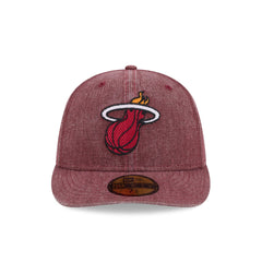 Miami Heat Hardwood Classics Diamond Stitch 59FIFTY Fitted Hat