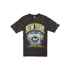 New York Mets Lifestyle Graphics Storm Black T-Shirt