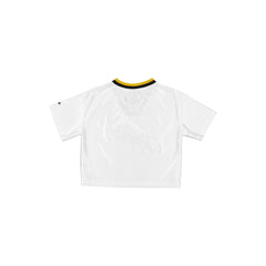 Los Angeles Lakers Sport Classics Women's Cropped White T-Shirt