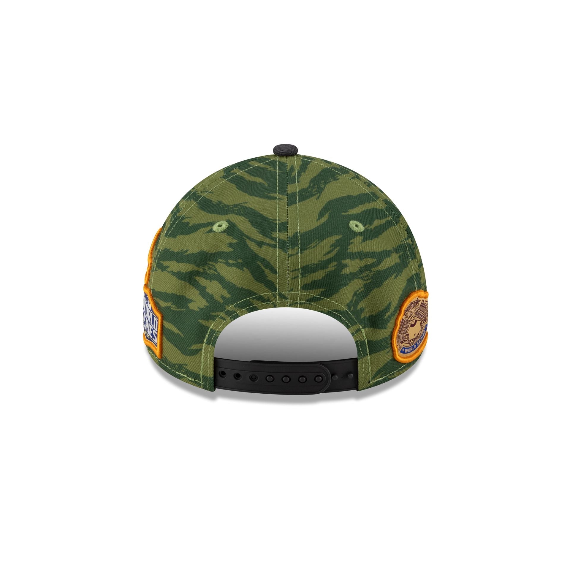 Los Angeles Dodgers Tiger Camo Patches 9FORTY A-Frame Snapback Hat