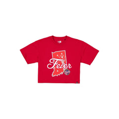 Indiana Fever 2026 Draft Women's Cropped T-Shirt