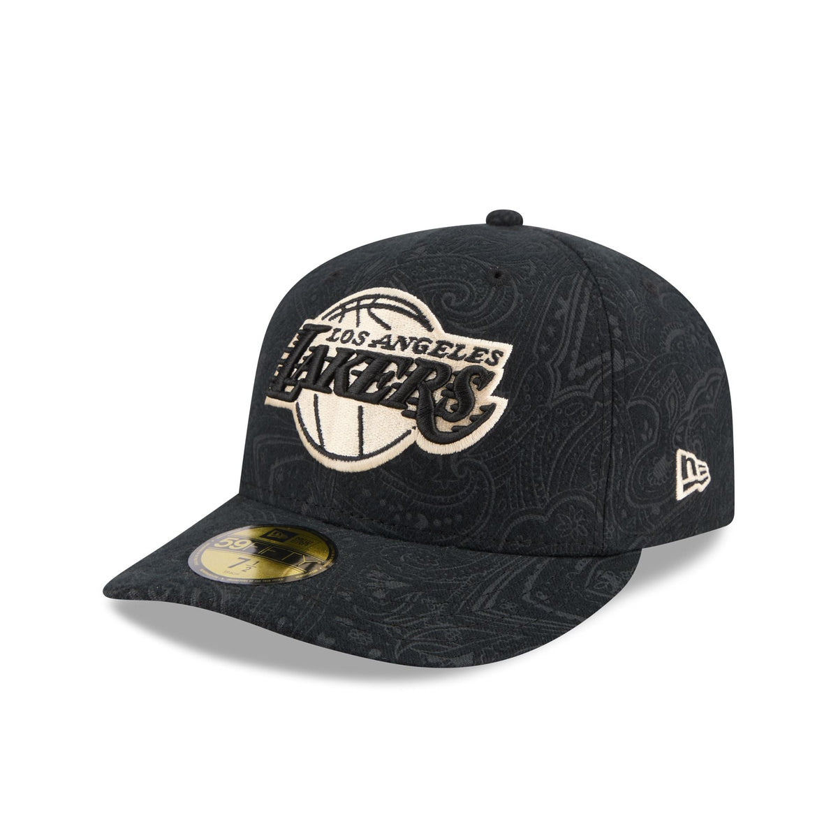Los Angeles Lakers Three Looms Brushed Cotton 59FIFTY Fitted Hat