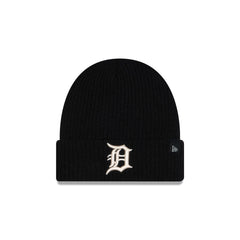 Detroit Tigers Cashmere Black Cuff Knit Hat