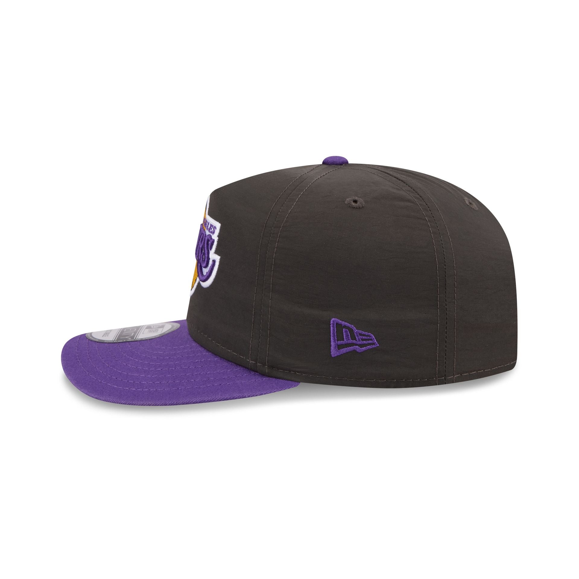 Los Angeles Lakers Three Looms Nylon Black 19TWENTY Adjustable Hat
