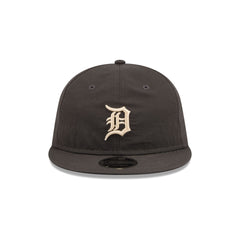 Detroit Tigers Three Looms Nylon Black Retro Crown 9FIFTY Adjustable Hat