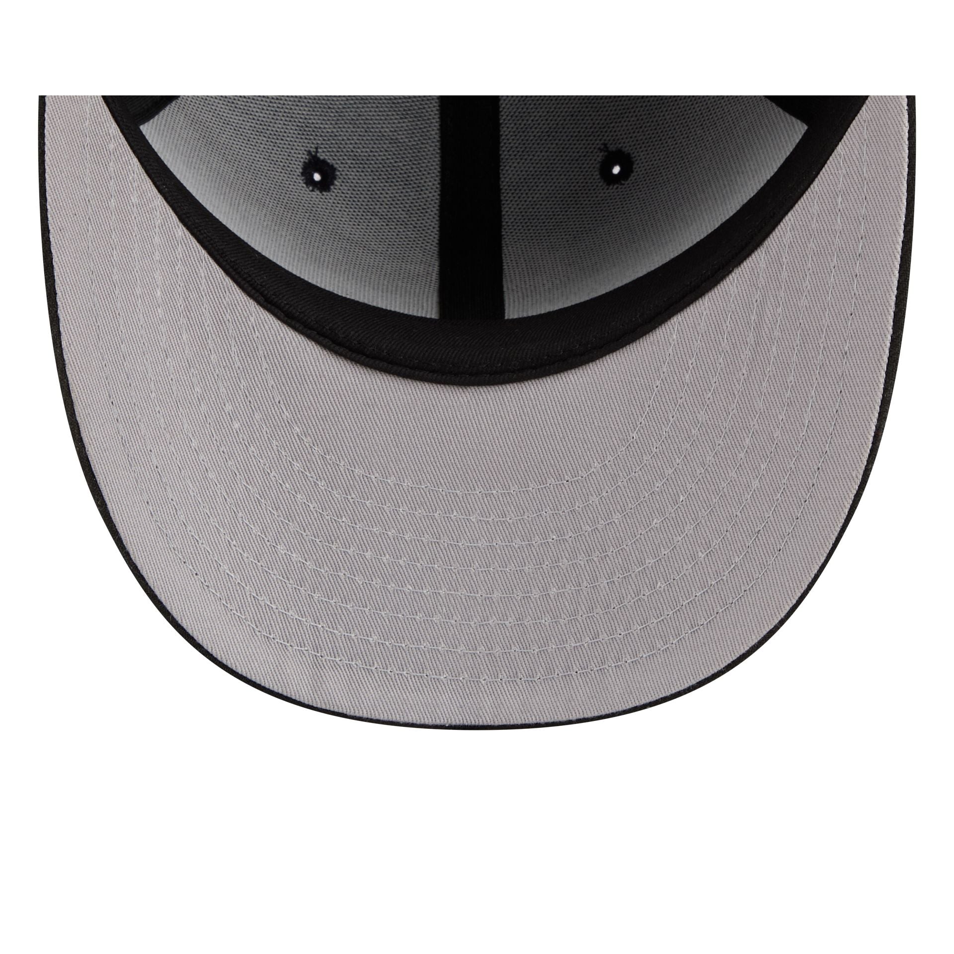 Detroit Tigers Three Looms Tweedy Cotton Black 59FIFTY Fitted Hat