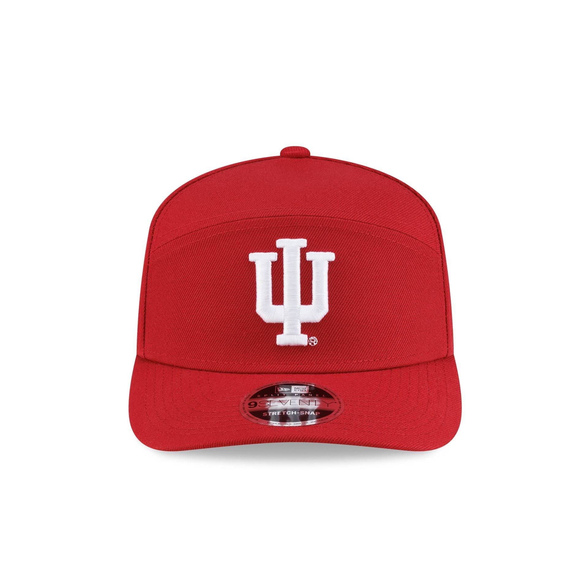 Indiana Hoosiers Poly Split Panel 9SEVENTY Stretch-Snap Hat