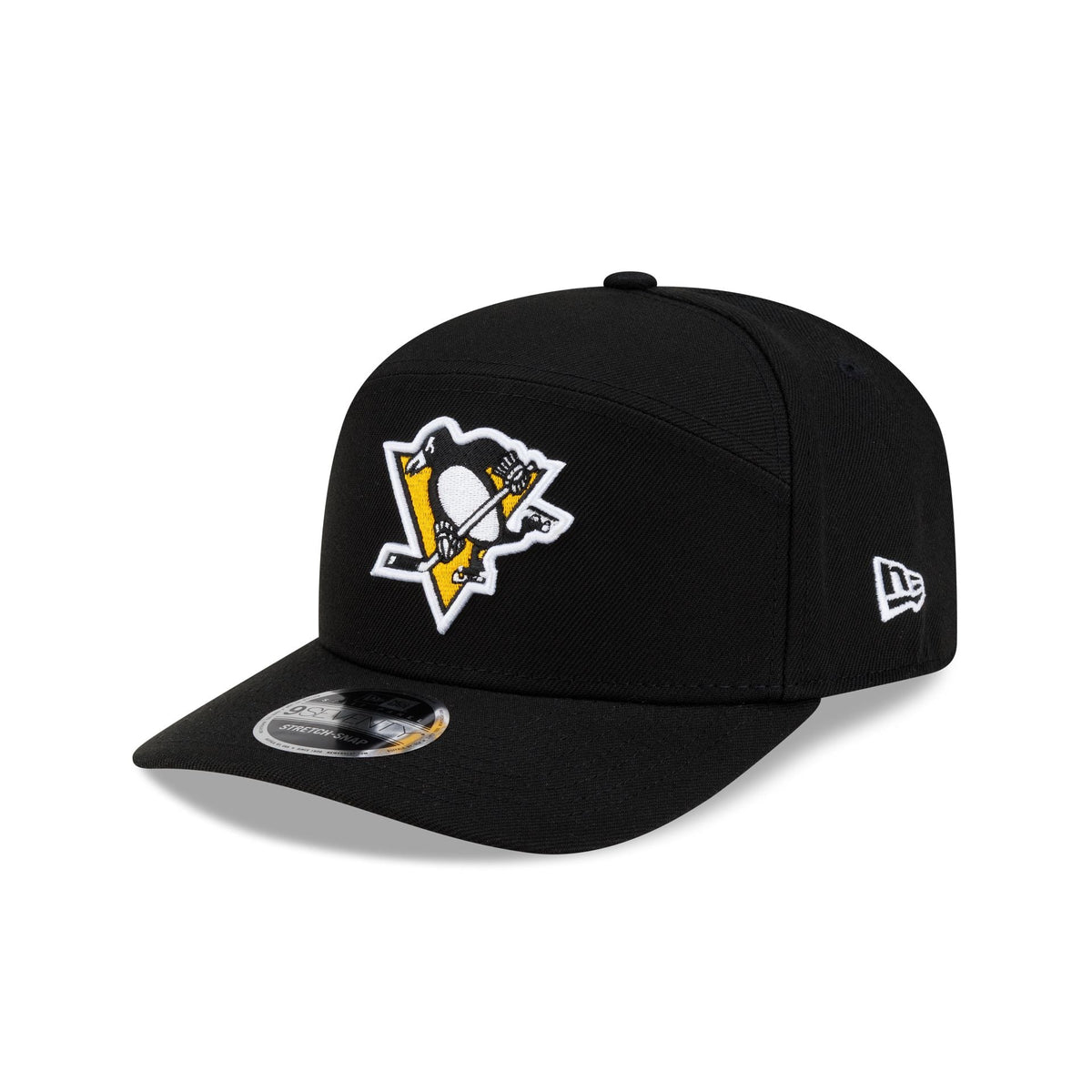 Pittsburgh Penguins Poly Split Panel 9SEVENTY Stretch-Snap Hat