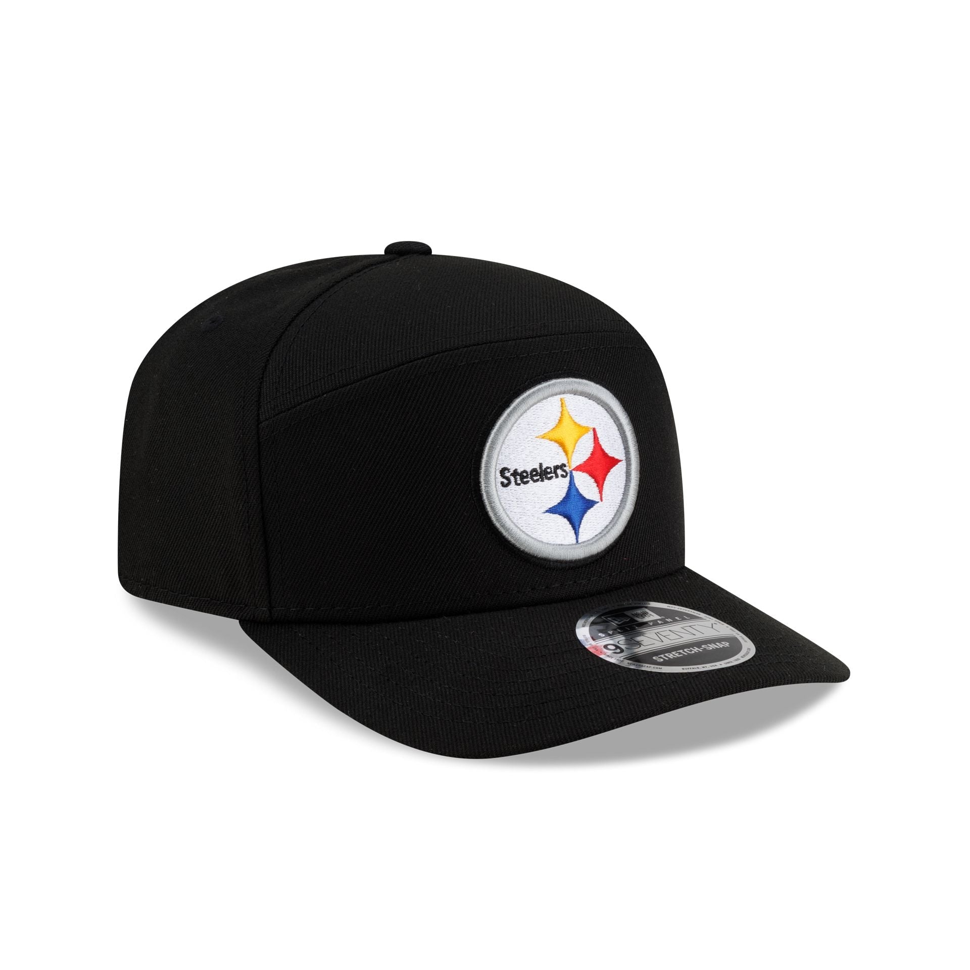 Pittsburgh Steelers Poly Split Panel 9SEVENTY Stretch-Snap Hat