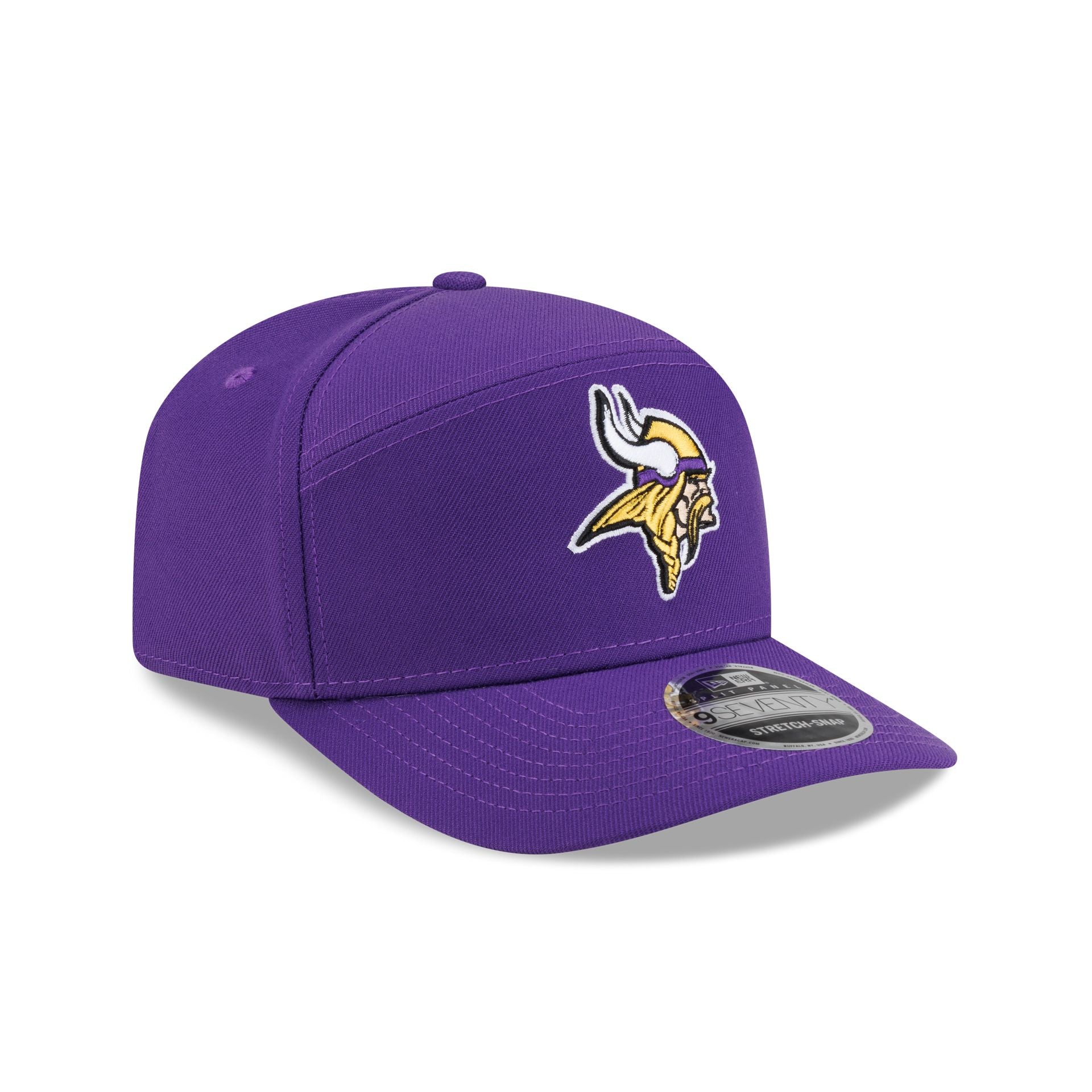 Minnesota Vikings Poly Split Panel 9SEVENTY Stretch-Snap Hat