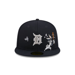 Detroit Tigers Bugs Bunny Swing 59FIFTY Fitted Hat