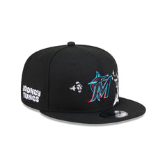 Miami Marlins Bugs Bunny Swing 9FIFTY Snapback Hat