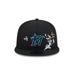 Miami Marlins Bugs Bunny Swing 9FIFTY Snapback Hat