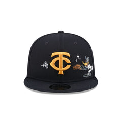 Minnesota Twins Daffy Duck Catch 9FIFTY Snapback Hat