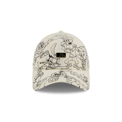 MLB Looney Tunes Chrome White Casual Classic Adjustable Hat