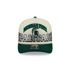 Michigan State Spartans March Madness Chrome 9FIFTY A-Frame Snapback Hat