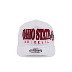 Ohio State Buckeyes March Madness White 19TWENTY Snapback Hat