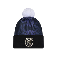 New York City FC 2026 Jersey Hook Pom Knit Hat